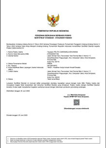 Sertifikat Standar KBLI 78423